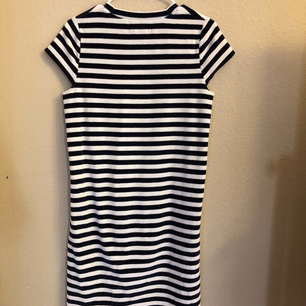 Madewell Navy Stripe Dress